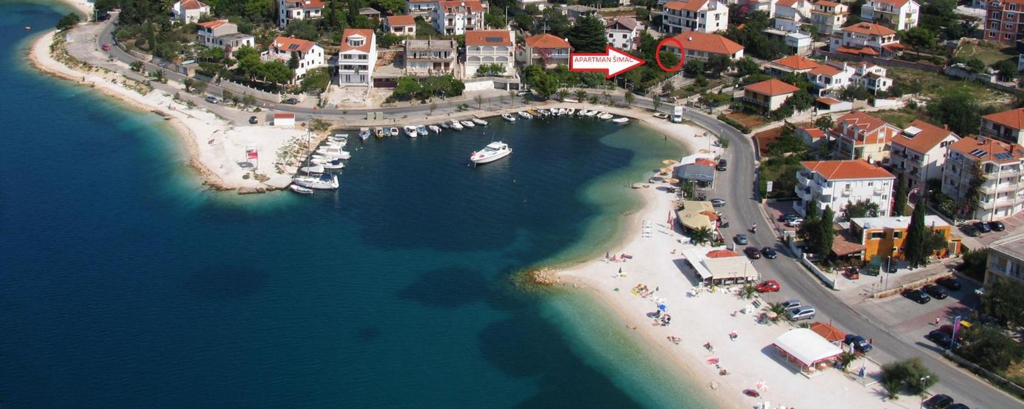 Apartman Simac Okrug Gornji Trogir Kültér fotó